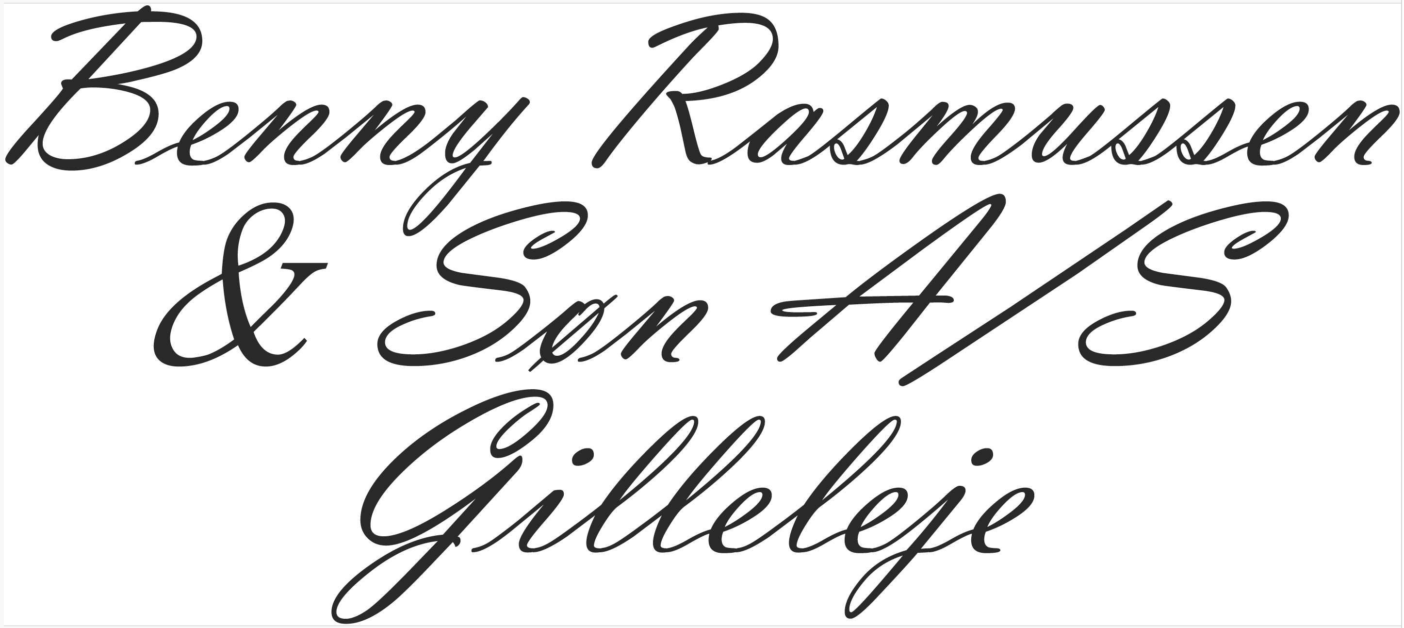 Benny Rasmussen - logo